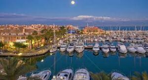 Panoramic view Sotogrande Marina