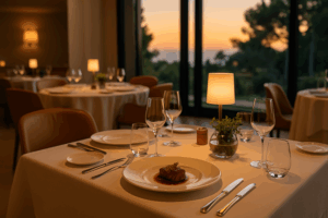 Fine dining gourmet restaurant in Marbella Golden Mile